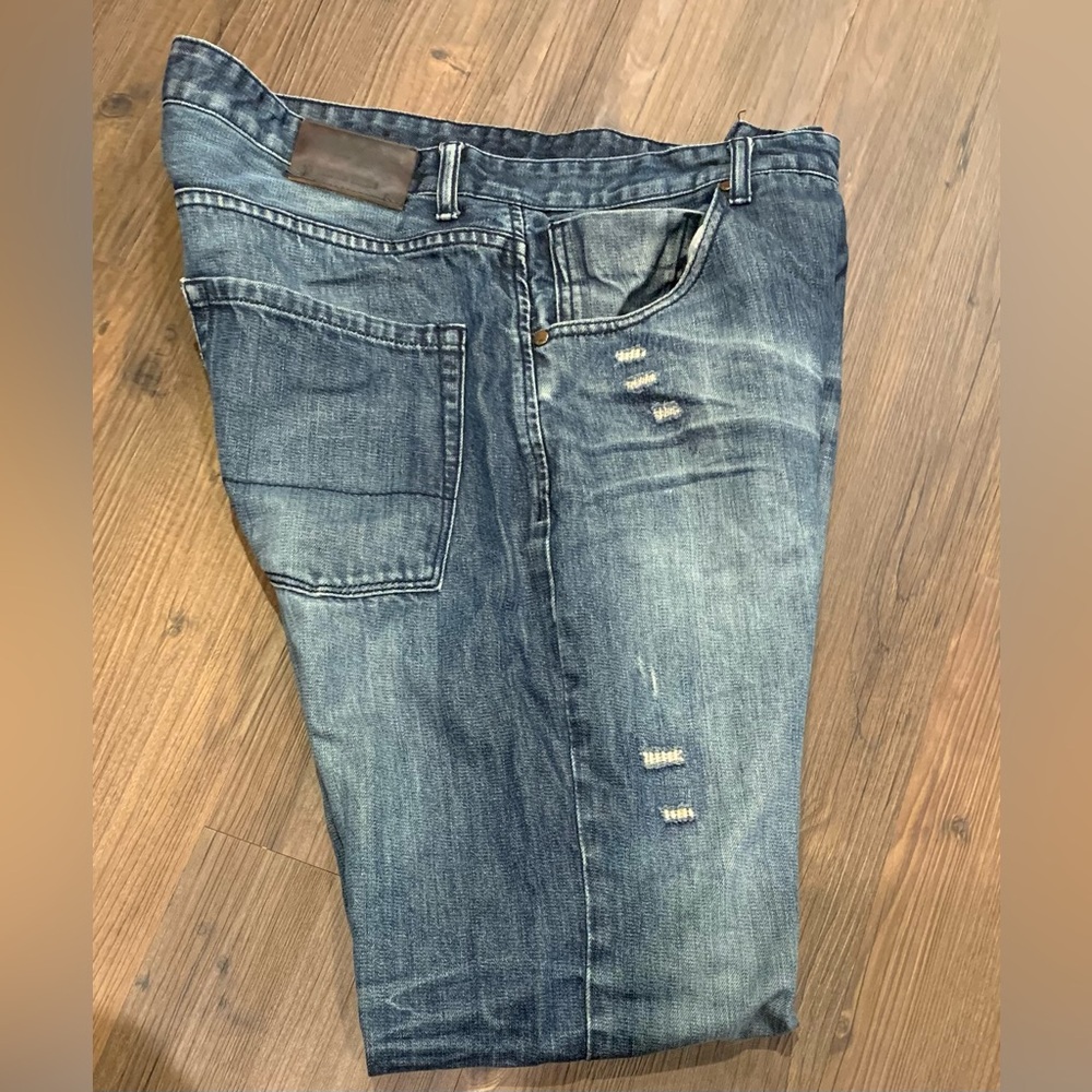 Tainted Denim Distressed size 36”